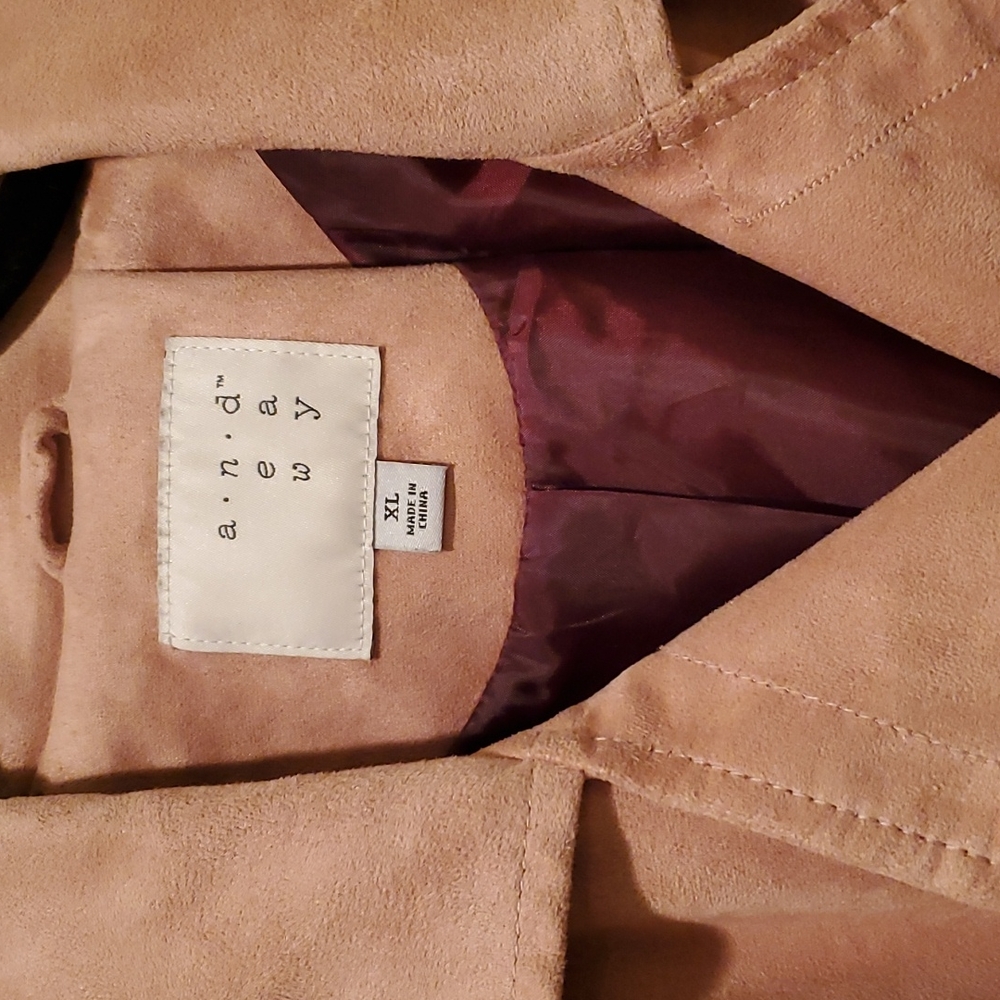 Rose Gold Bomber Jacket - Picture 3 of 5
